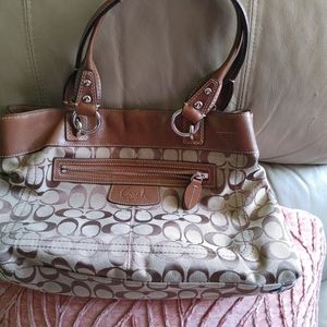 Coach hand bag